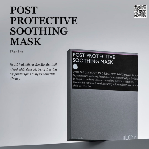 Combo THE iLLON Sensiend Ampoule + Post Protective Soothing Mask – Làm Dịu Chuyên Sâu, Cấp Ẩm Và Phục Hồi Da