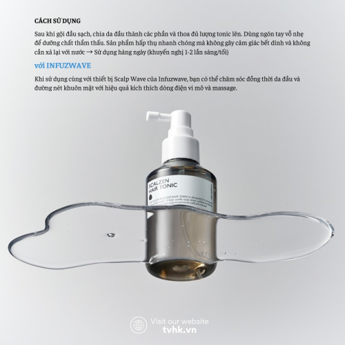 Tonic Chăm Sóc Da Đầu THE ILLON Scalzen