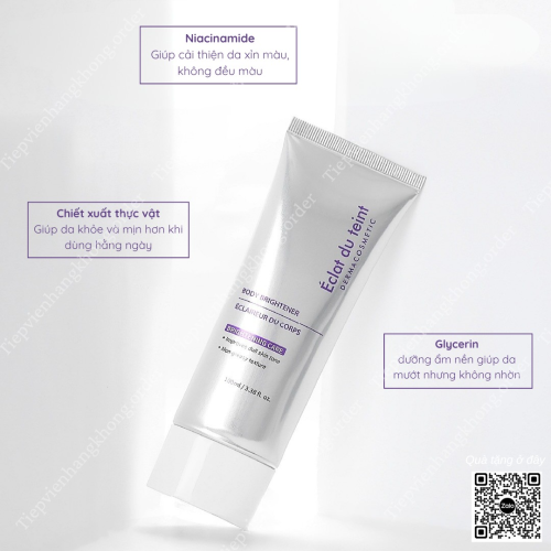 Kem Dưỡng Nâng Tone Body Eclat Du Tieint Dermacosmetic