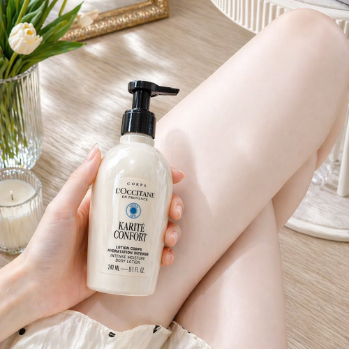 COMBO PEELING FLUID và DƯỠNG THỂ LOCCITANCE (Tẩy tế bào chết, sáng da body cấp tốc)