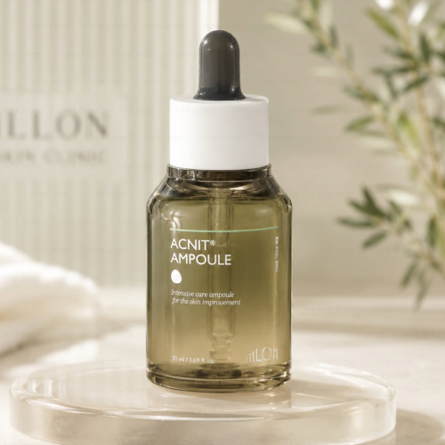 Combo THE iLLON Acnit Ampoule + Logbiome Soothing Cream – Chăm Sóc Da Mụn, Làm Dịu Và Phục Hồi Hàng Rào Da