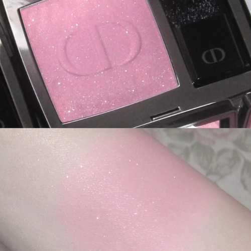 Má hồng cao cấp Dior kết hợp nhũ lấp lánh