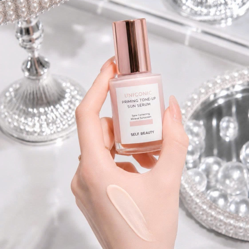 Serum chống nắng 3in1 (Nâng tone, dưỡng sáng, bảo vệ da toàn diện) - Tặng serum lót căng bóng Self Beauty