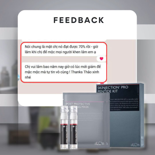 The iLLON Skinjection Pro Peptide Kit – Liệu Trình Cấy Vi Điểm Không Kim Trẻ Hóa, Nâng Cơ Và Tăng Sinh Collagen