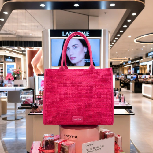 Túi Tote Lancôme Màu Hồng Fuchsia – Phụ Kiện Thời Trang Thanh Lịch Và Tiện Dụng