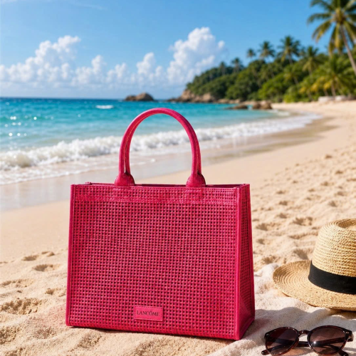 Túi Tote Lancôme Màu Hồng Fuchsia – Phụ Kiện Thời Trang Thanh Lịch Và Tiện Dụng