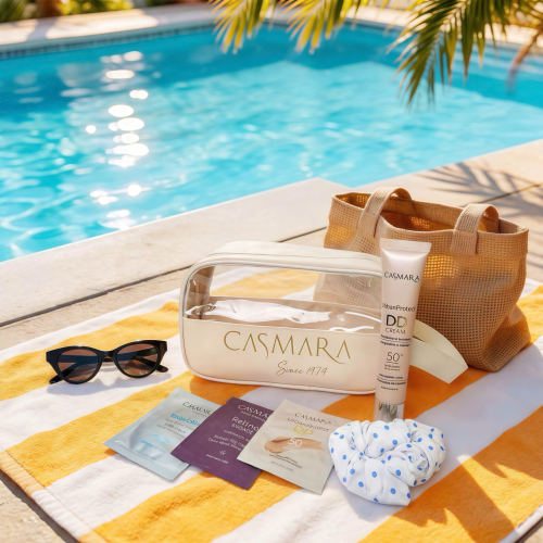 Set Summer Box Casmara DD Cream UrbanProtect SPF50 – Combo Chống Nắng, Nâng Tông Và Bảo Vệ Da Toàn Diện
