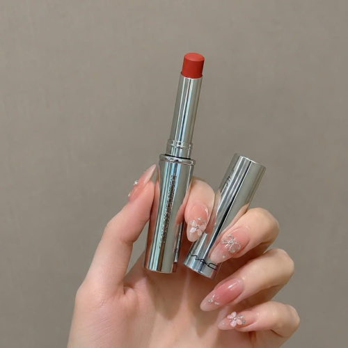 Son MAC Locked Kiss Ink 24HR Lipstick Màu 60 Mull It Over and Over – Hồng cam đào trẻ trung, bền màu lên đến 24 giờ