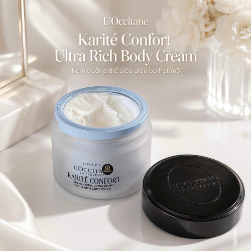 Dưỡng thể L'Occitane Shea Butter Ultra Rich Body Cream 200ml