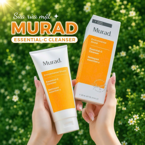 Combo Làm Sạch – Đắp Mask V66 Murad Essential-C + Z24 Mask Casmara Vàng Tặng Kem Dưỡng Self Beauty Dew Potion