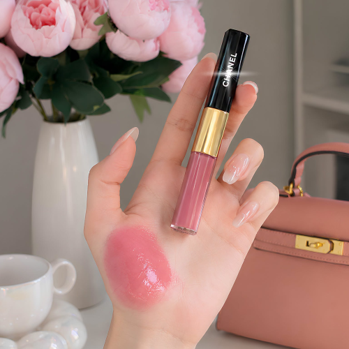 Son Chanel Le Rouge Duo Ultra Tenue 174 Endless Pink – Son Nước Hai Đầu Bền Màu, Môi Căng Bóng Tự Nhiên