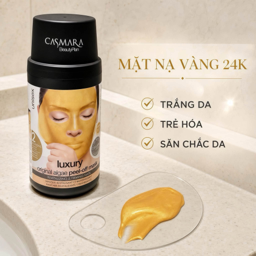 Combo Làm Sạch – Đắp Mask V66 Murad Essential-C + Z24 Mask Casmara Vàng Tặng Kem Dưỡng Self Beauty Dew Potion