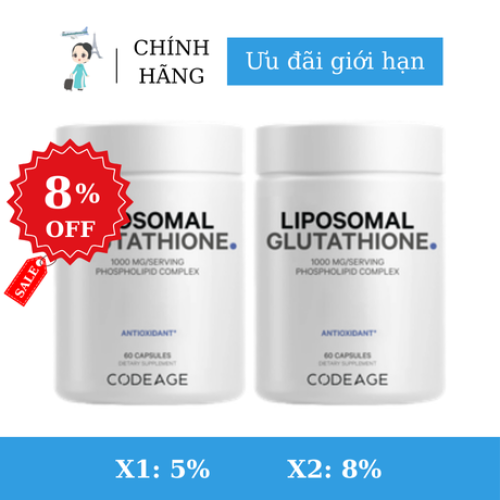 Viên Uống Trắng Da Code Age Glutathione 1000Mg