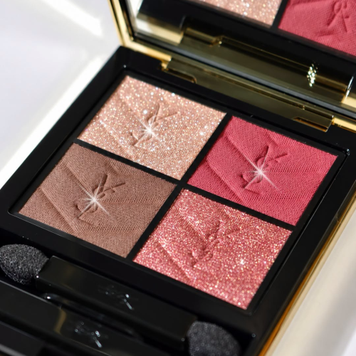 Bảng Mắt YSL Couture Mini Clutch 4 Ô – BST Burgundy Limited Edition 2026