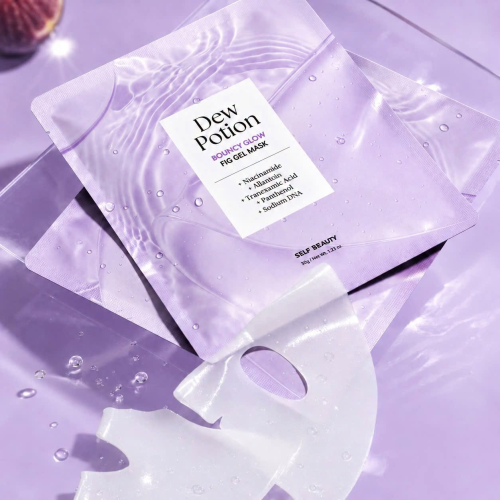 Combo Kem Dưỡng Ẩm Self Beauty + 1 Hộp Mặt Nạ Ủ Trắng Self Beauty Glow Fig Gel (4 miếng)
