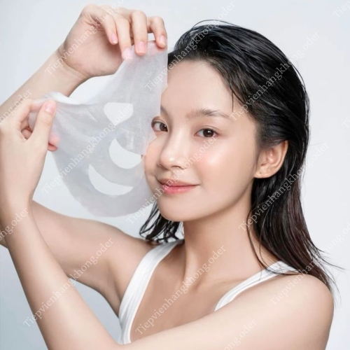 Mặt Nạ Làm Dịu Và Phục Hồi Dr.Sante Azulene Soother Mask Hộp 10 Miếng