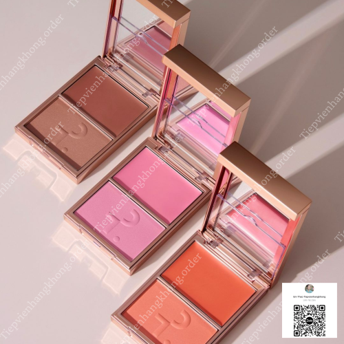 Phấn Má Hồng Patrick Ta 2in1 Double-Take Cream And Power Blush Duo
