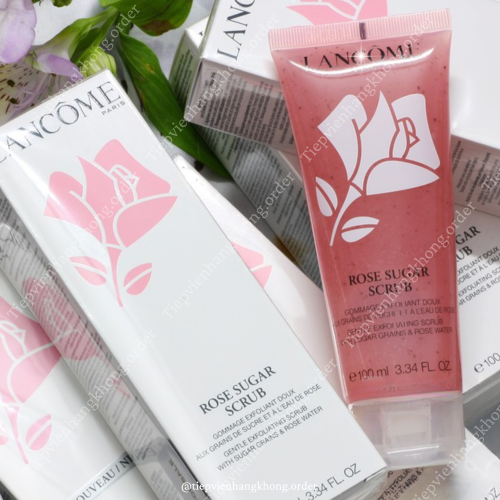 Tẩy Da Chết Lancôme Exfoliating Rose Sugar Scrub