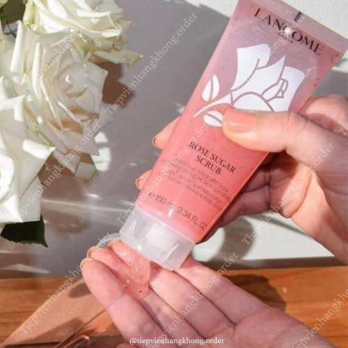 Tẩy Da Chết Lancôme Exfoliating Rose Sugar Scrub