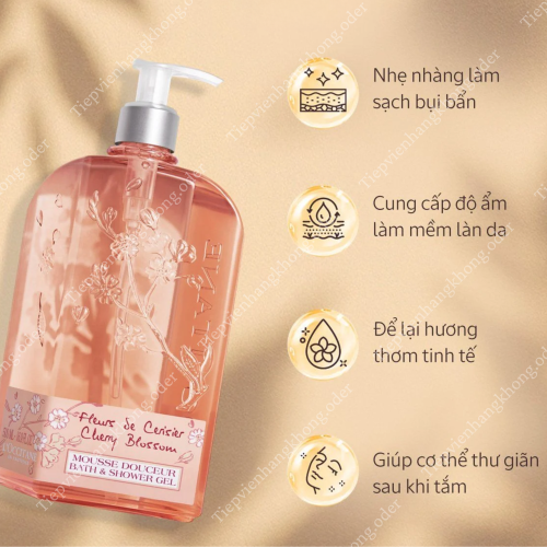 Sữa Tắm Hoa Anh Đào Cherry Blossom & Shower Gel