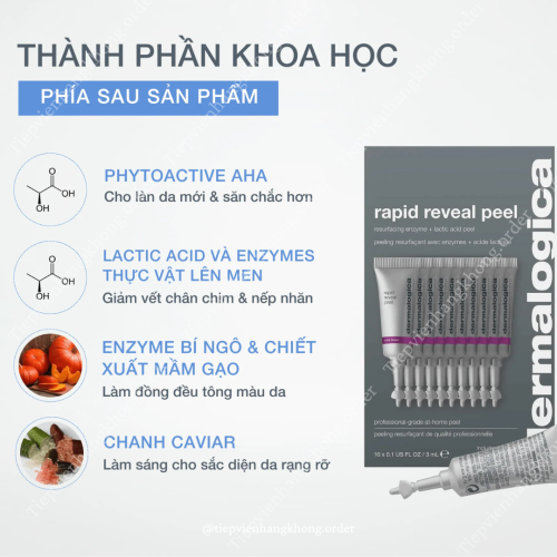 Dermalogica Rapid Reveal Peel 10 Tuýt x 3Ml