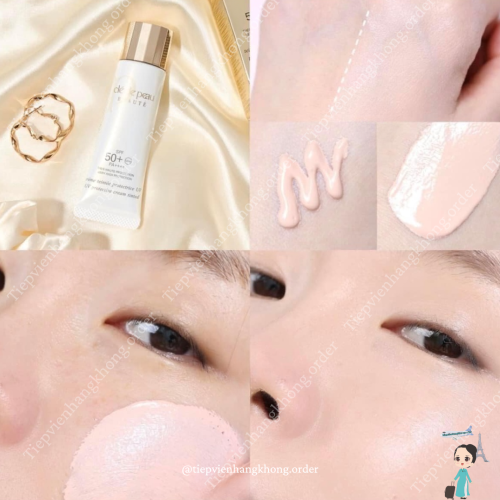 Kem Chống Nắng Cle De Peau Nâng Tone 30Ml Túyp Dài
