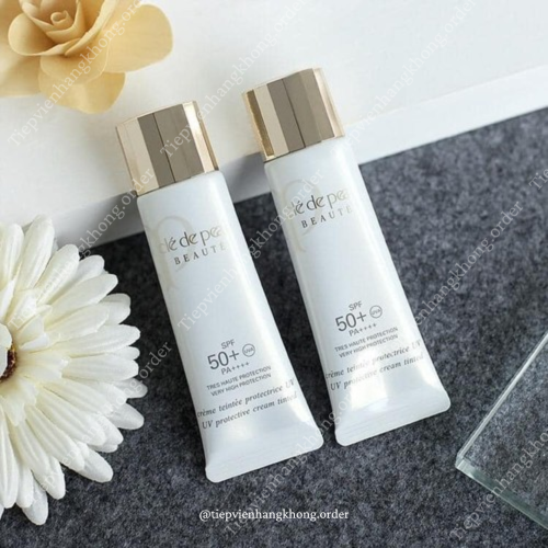 Kem Chống Nắng Cle De Peau Nâng Tone 30Ml Túyp Dài