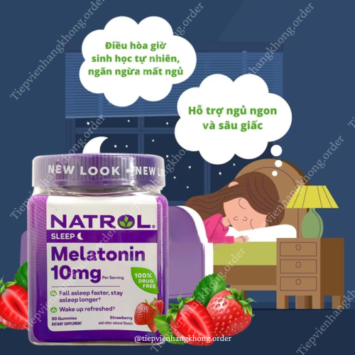 Kẹo Ngủ 90 Viên 10Mg Mẫu Mới