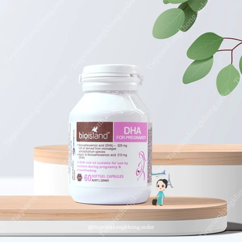 Viên Uống Dha Cho Bà Bầu Bioisland 60V