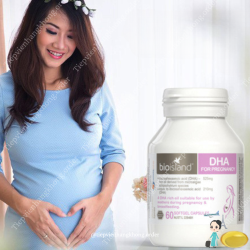 Viên Uống Dha Cho Bà Bầu Bioisland 60V
