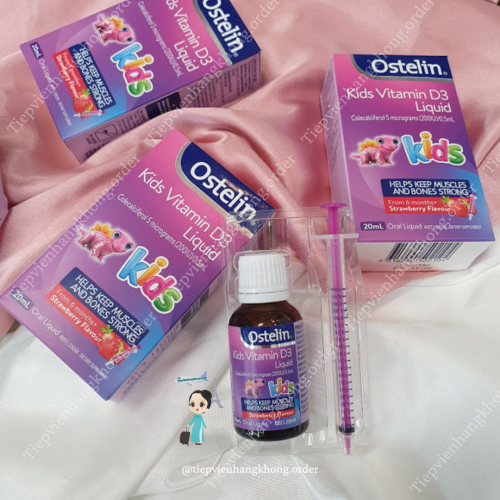 Ostelin Kids Vitamin D3 Liquid 20Ml