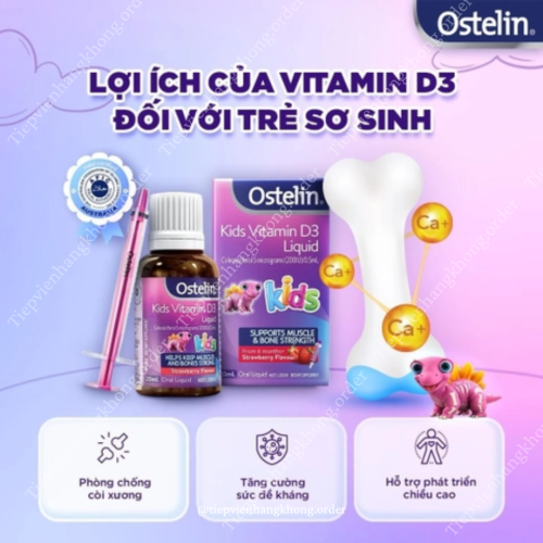 Ostelin Kids Vitamin D3 Liquid 20Ml