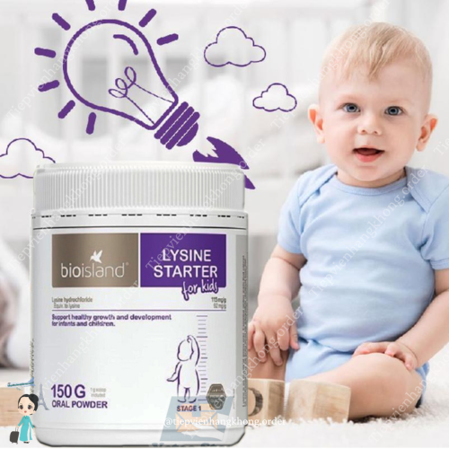Lysine Starter For Kidsbioisland Bột 150G 
