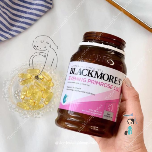 Tinh Dầu Hoa Anh Thảo Blackmoresevening Primrose Oil 190 Viên