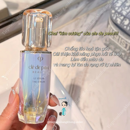 Serum Dưỡng Da Cle De Peau The Serum La Serum 50Ml Ánh Cầu Vồng