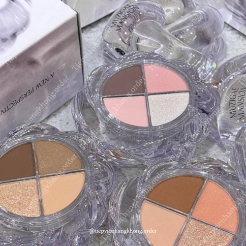 Phấn Mắt 4 Ô Muzigae Mansion Twist Pot Eye Palette
