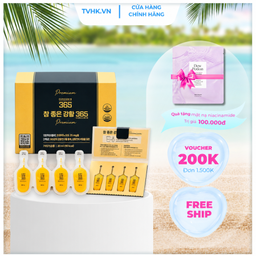 Tinh Nghệ Nano 365 Curcumin Premium – Hỗ Trợ Bảo Vệ Dạ Dày, Làm Đẹp Da Và Tăng Cường Sức Khỏe