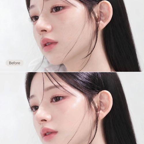 Combo Cushion Self Beauty Chiffon (Mới) + Xịt Khoá Nền Makeup Self Beauty Glow Fixer (50ml - Vỏ trong tím)