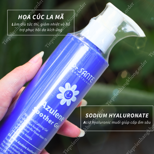 Gel Lạnh Hỗ Trợ Cấp Ẩm Cho Da Sante Azulene Soother Gel