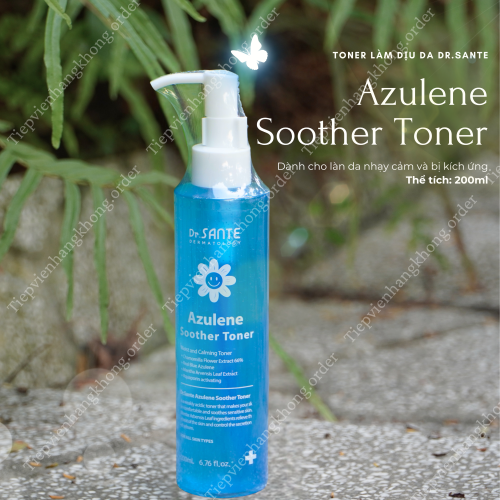 Nước Hoa Hồng Dr.Sante Azulene Soothing Toner 