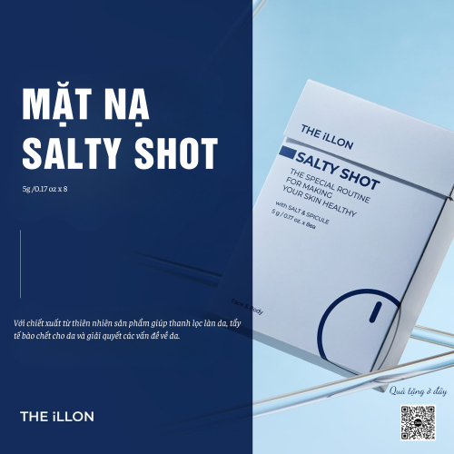 Mặt Nạ Giúp Da Khỏe Mạnh - The iLLON Salty Shot