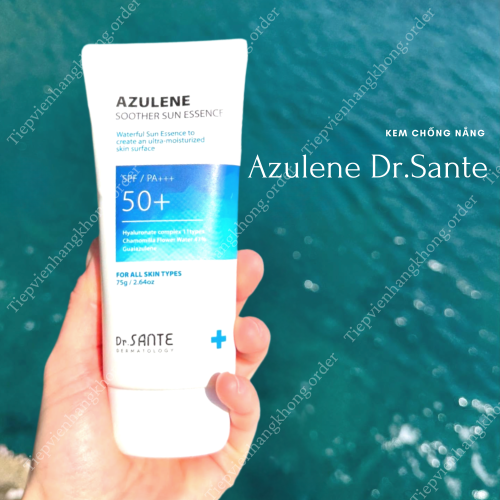 Kem Chống Nắng Dr.Sante Azulene Soothing Sun Essence