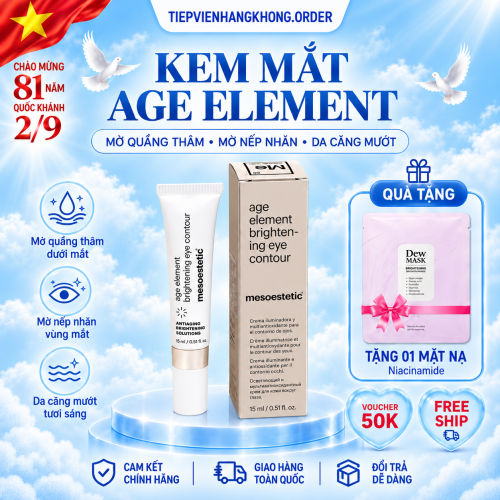 Kem trị thâm quầng mắt Mesoestetic Age Element Brightening Eye Contour 15ml 