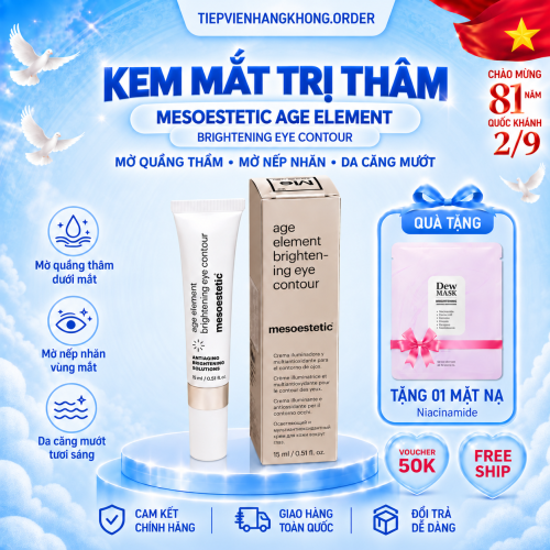 Kem trị thâm quầng mắt Mesoestetic Age Element Brightening Eye Contour 15ml 