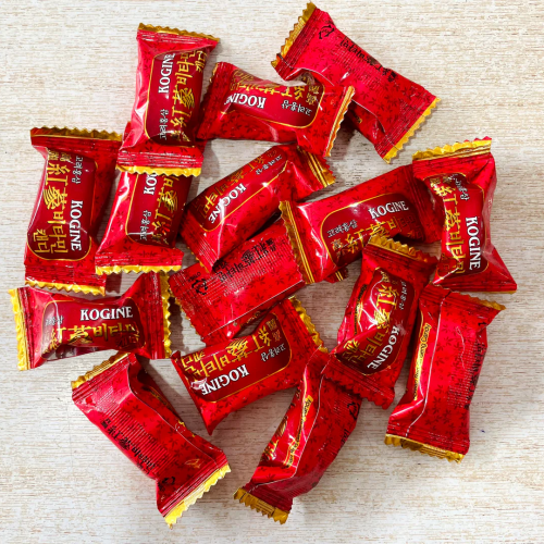 Kẹo Hồng Sâm 6 Năm Tuổi Hàn Quốc Bịch 150g