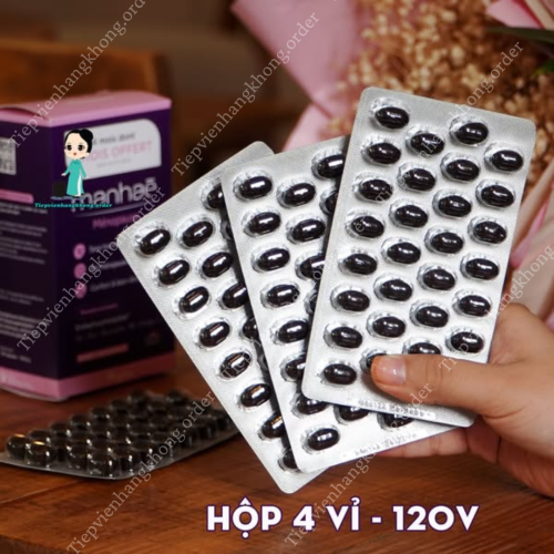 Viên Uống Duy Trì Sinh Lý Phụ Nữ Manhae 120 Viên