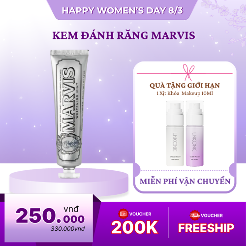 Kem Đánh Răng Cao Cấp Marvis 85Ml