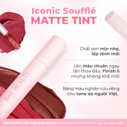 Son Môi Matte Tint lì Bae Beauty