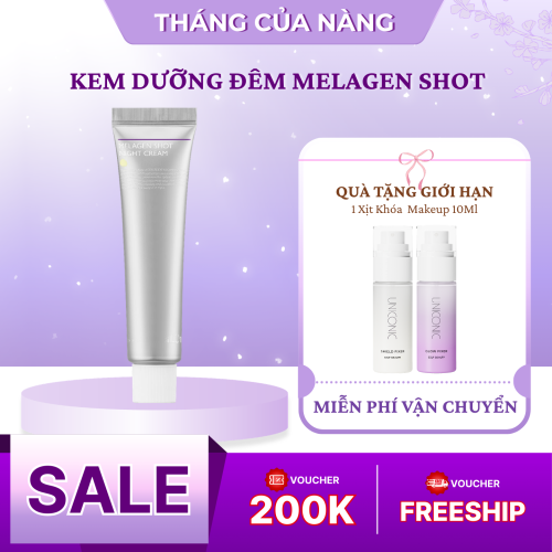 Kem Dưỡng Đêm Melagen Shot - The ILLon Melagen Shot Night Cream
