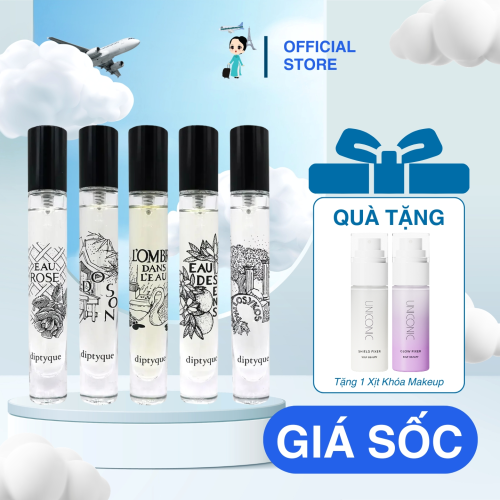 Set Nước Hoa Unisex Diptyque L'art Du Parfum Discovery Set Of 5 EDT